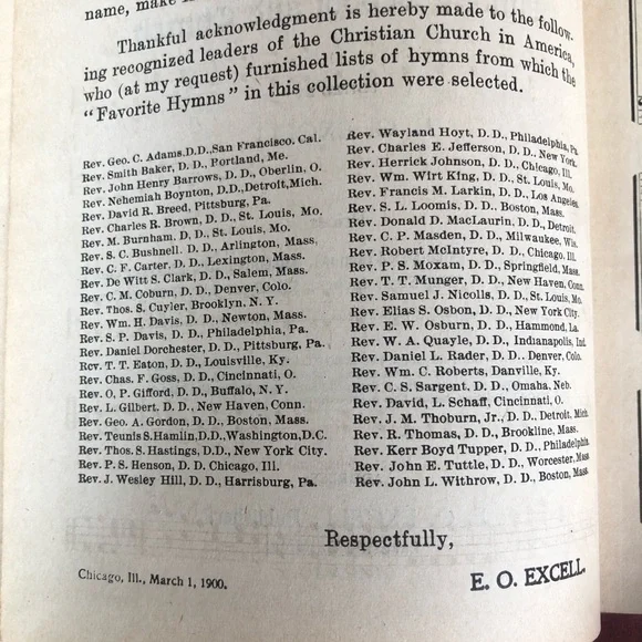 1900 Antique Book:  Make His Praise Glorious for the Sunday School and Church - Picture 4 of 10